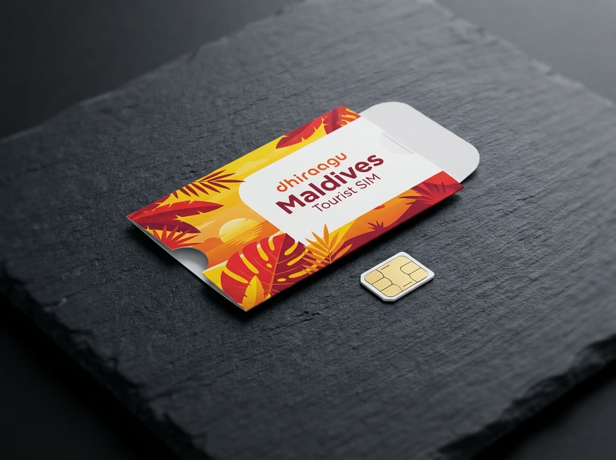 Dhiraagu Maldives Tourist SIM